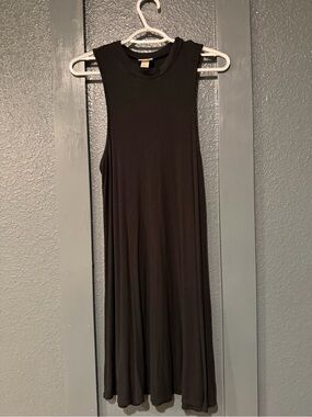 Mossimo Supply Co Black Midi Dress Size XL